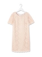 総レースミニドレス/ベビーピンク(071)