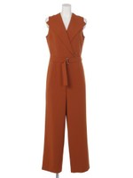 [GREED]MISSION DOUBLE Belt Jumpsuit/TERRACOTTA