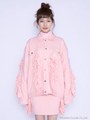 frill jacket/PINK