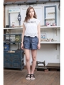 【AZUL by moussy】総レースCALMLY T/O/WHT