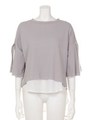 【chille anap】袖割れデザイントップス/GRY
