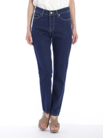 スリムボーイフレンドデニム/ネイビー