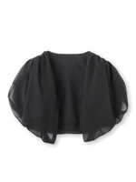 【別注】Calian ジョーゼットボレロ/ライトベージュ(051)