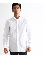 120/2ブロードウィングカラーシャツ/ホワイト(001)