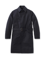 CANONICOサージ ステンカラーコート/ダークグレー(613)