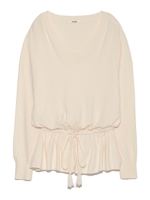 ブラウジングニットプルオーバー/WHT