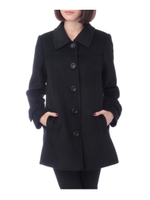 ビッグボタンウールコート/ライトベージュ(051)