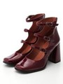 【JEFFREY CAMPBELL】ストラップシューズ/ワイン