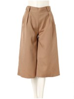 タックガウチョパンツ/ブラック