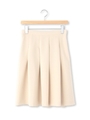 タックフレアスカート/ライトベージュ(051)