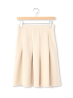 タックフレアスカート/ライトベージュ(051)