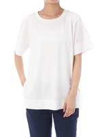 【AZUL ENCANTO】天竺スリット前後差プルオーバー/NVY