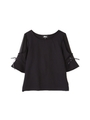 WRAP SLEEVE TOPS/グレー(020)