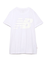 【New Balance】NBビッグロゴTシャツ/WHT