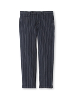 インディゴセルウィッチストライプパンツ/ネイビー(393)