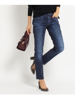 デニムプリントピーチパンツ/ネイビー(193)