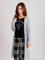 ロゴ刺繍Tシャツ/ブラック