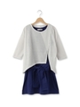ワンピース+プルオーバー/ライトグレー(011)