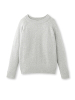 [L]編地MIXラメ混ニット/オフホワイト(003)