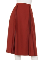 【Aunt Marie's】タック奥プリーツスカート/ORG