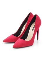 【BABY PURE】ポインテッドハイヒールパンプス/カーキスエード