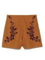 刺繍ショートパンツ/BRW