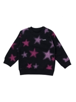 CREWNECK SWEAT FADED STAR (4T〜7T)/アッシュ