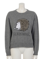 腹ぺこノアくんニット/オフ