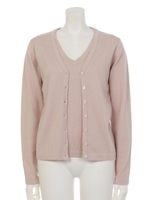 BACKレースニットES（SET）/ベージュ