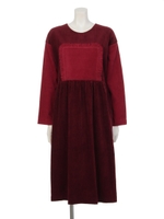 コーデュロイワンピース/オフホワイト