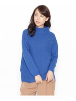 ホールガーメント(R)ハイネックニット/ブラック(019)