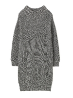 メランジ畦ワンピース/ネイビー(123)