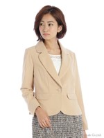 テーラードJK 3/ベージュ