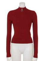 【CASUAL】ring zip タートル/レッド