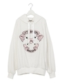 ネコミミロゴパーカー/ホワイト
