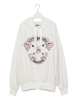 ネコミミロゴパーカー/ホワイト