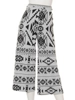 【ANAP】オルテガカットジャガードワイドパンツ/WH