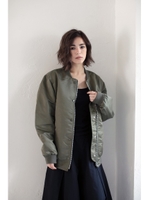 【AZUL by moussy】ミドル丈中綿MA-1/KHA