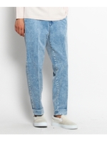 インディゴコールテーパードクロップドパンツ/ネイビー(093)