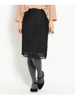 ケミカルレーススカート/ブラウン(042)