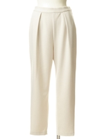 タックイージーカットパンツ/ブラック