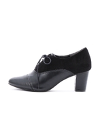 レースアップブーティ/ブラック(010)