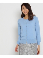 アソート釦ハイゲージニット/ネイビー(093)