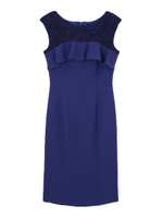 [ホワイト WEB限定商品]ノーベルＷクロスワンピース/ピンク(090)