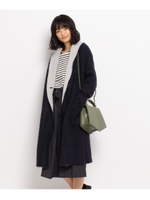 起毛ダブルフェイスコーディガン/グレー(512)