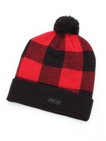 NIKE SB BUFFALO PLAID POM BEANIE 708912 460/687/133/レッド