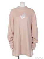 WHIMSY KITTEN ONE-PIECE/GRAY