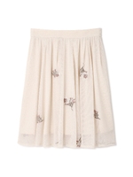 LACE FLOAT EMB/ベージュ(040)