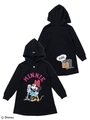 MINNIE/ SWEAT HOODIE DRESS SINGING (4T〜7T)/ピンク