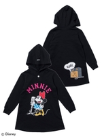 MINNIE/ SWEAT HOODIE DRESS SINGING (4T〜7T)/ピンク